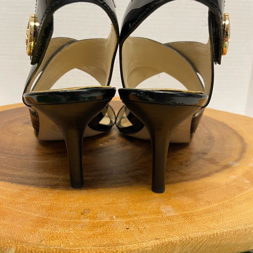 michael kors patent leather heels